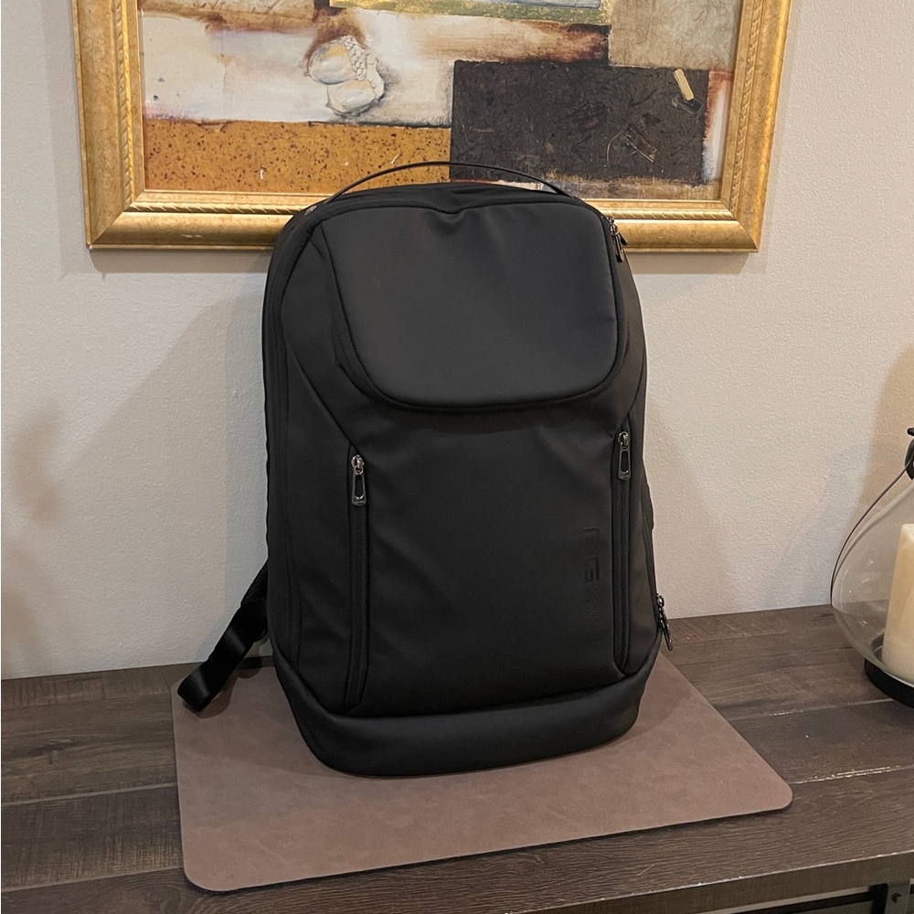Sleek Black Women's Backpack